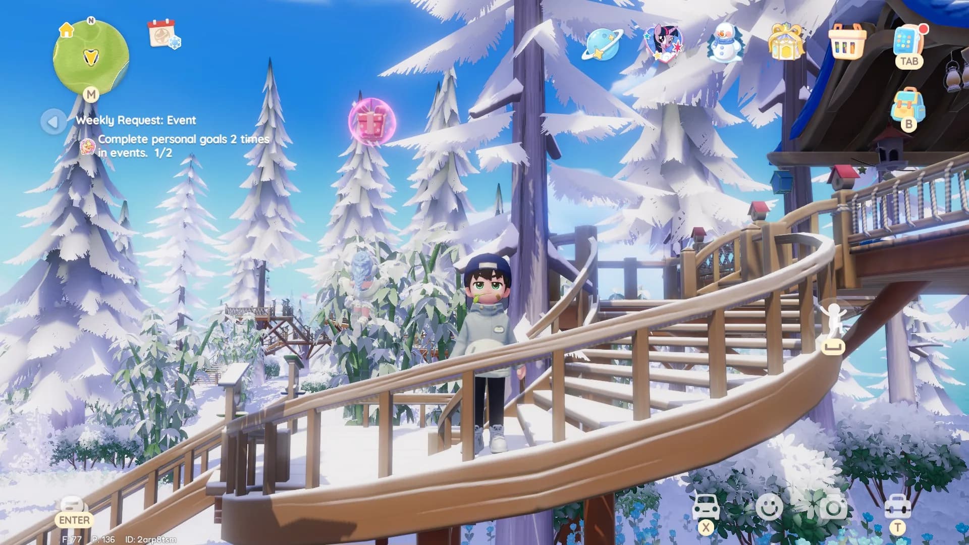 Heartopia Day 14 bubble location (Bubble 10), bubble close-up