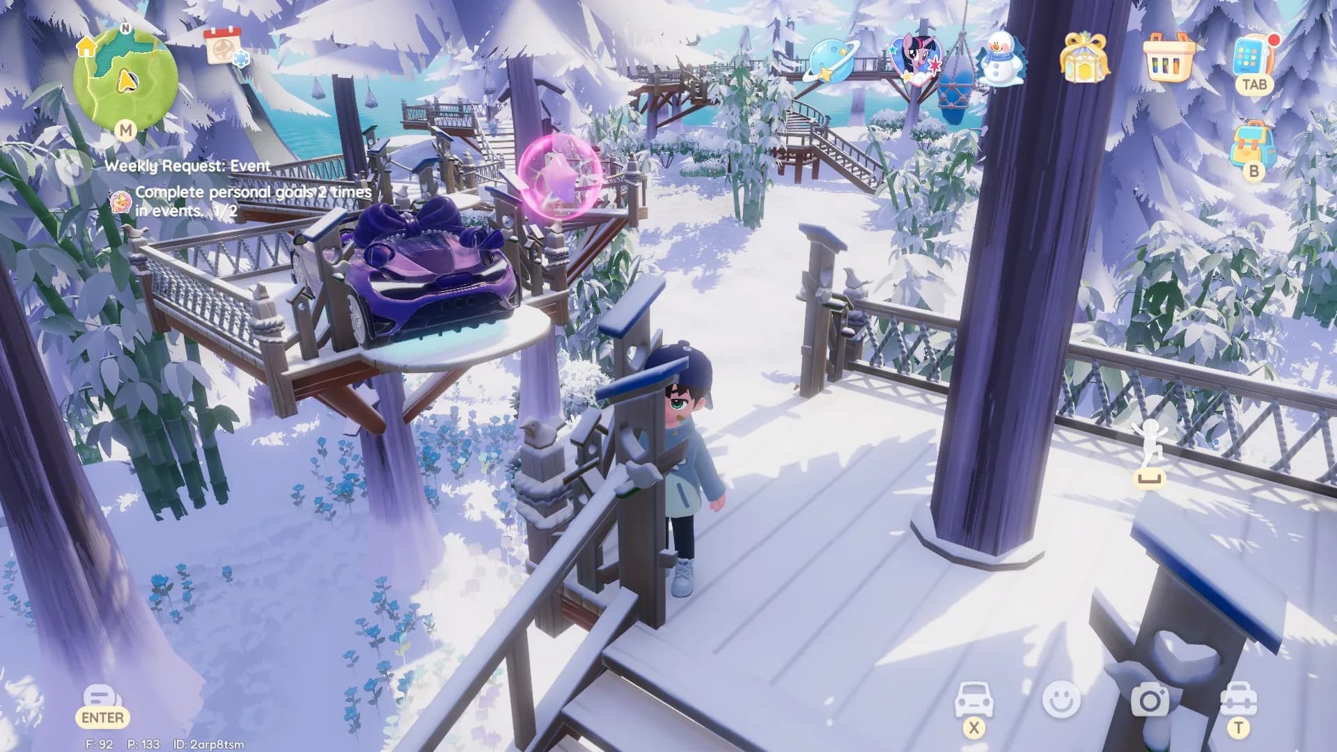 Heartopia Day 14 bubble location (Bubble 11), bubble close-up