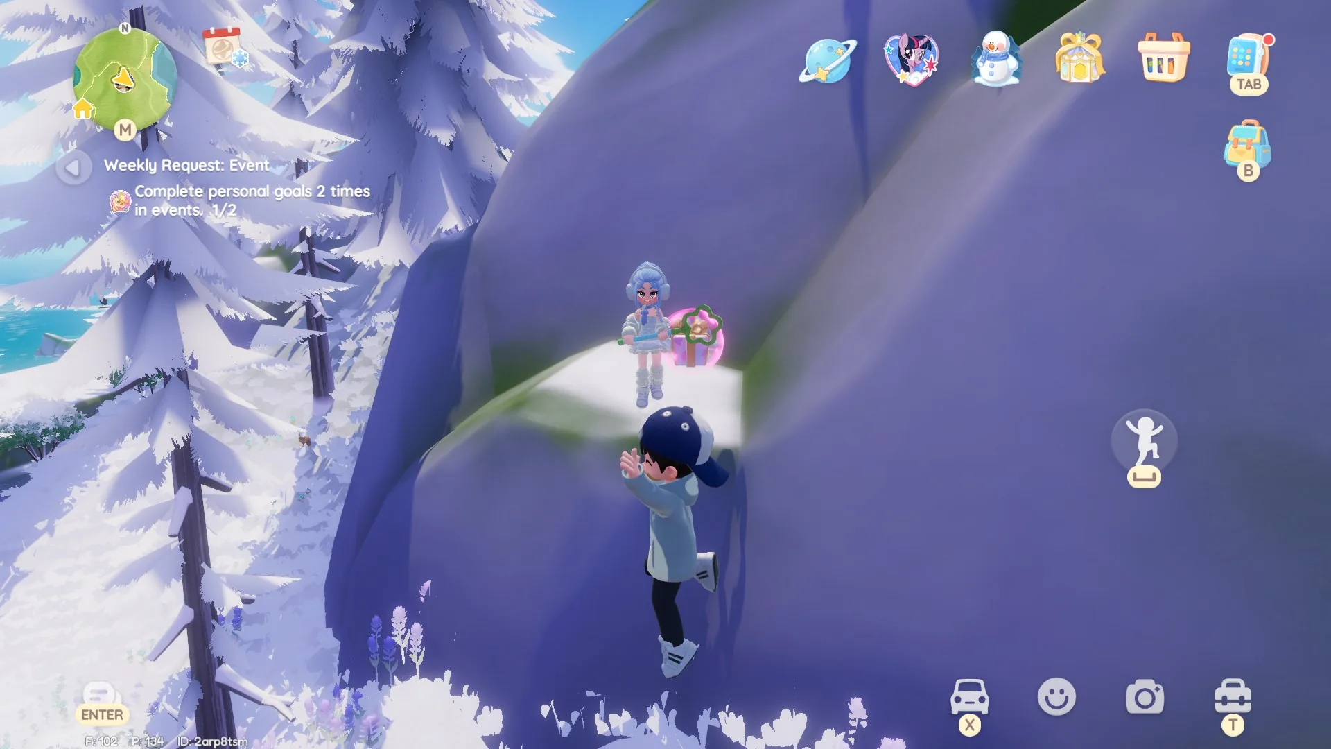 Heartopia Day 14 bubble location (Bubble 13), bubble close-up