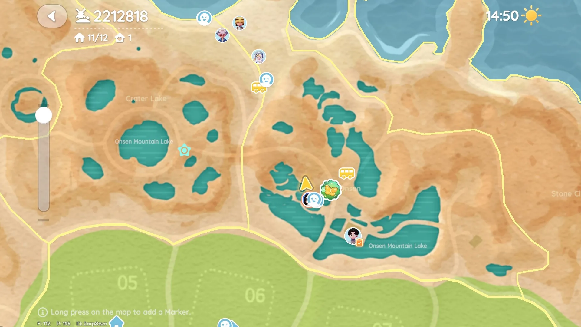 Heartopia Day 14 bubble location (Bubble 3), minimap/location photo