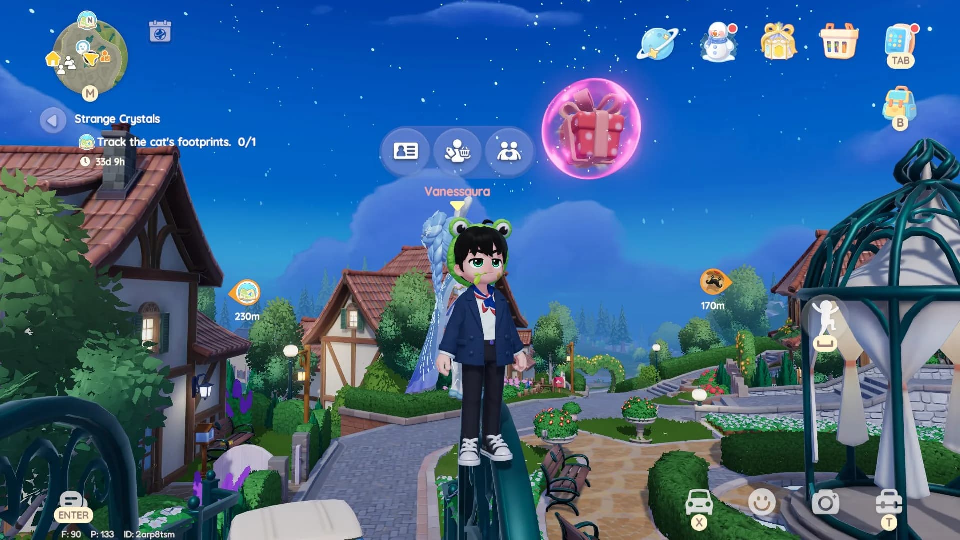 Heartopia Day 7 bubble location (Bubble 10) — visual reference