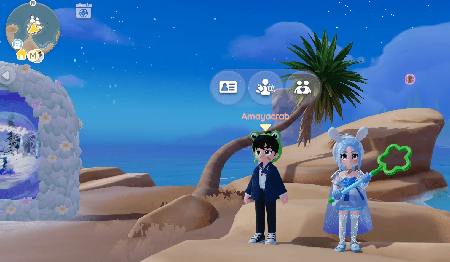 Heartopia Day 7 bubble location (Bubble 2) — visual reference