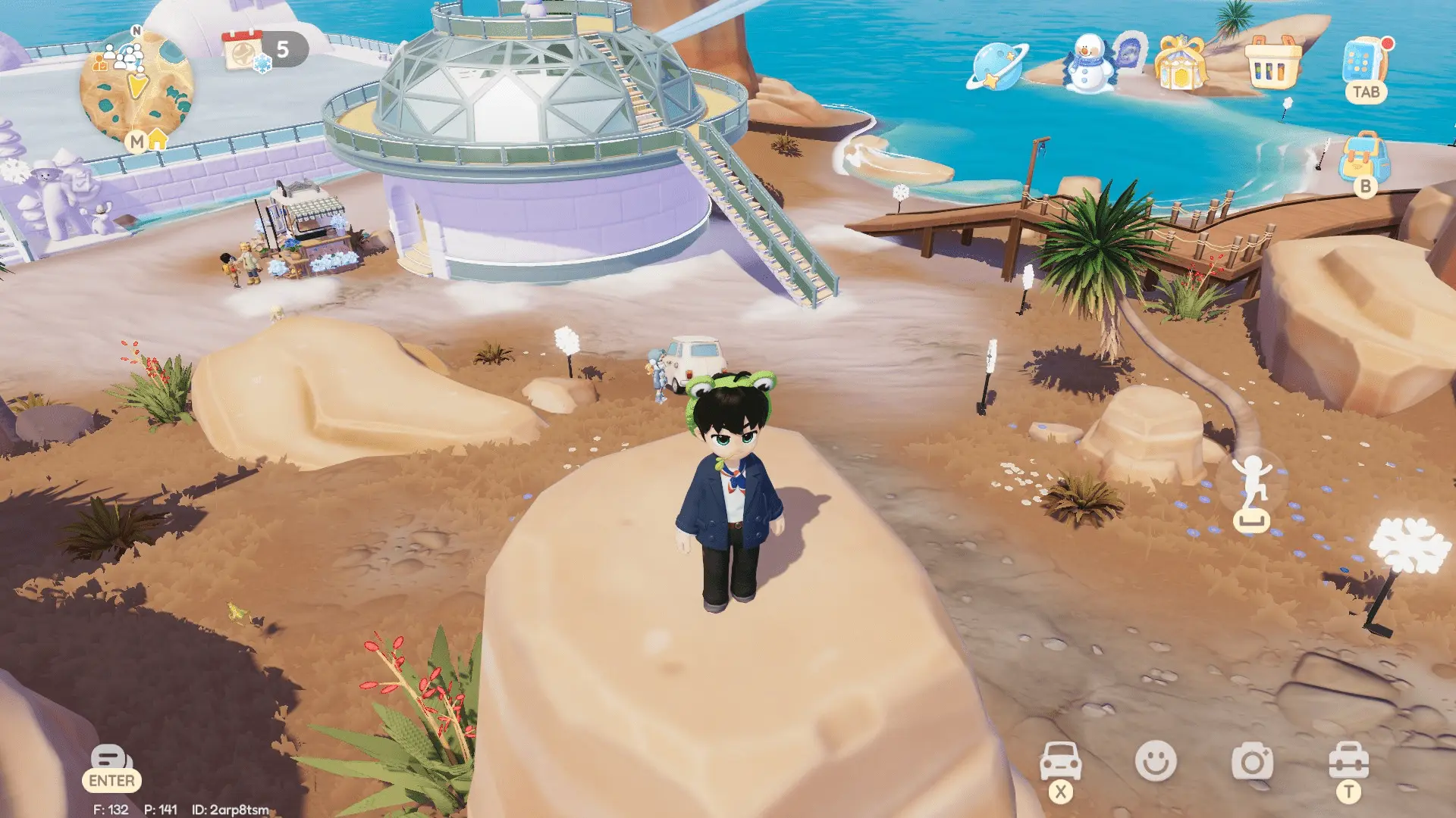 Reward - Winter Egg 1 Location - Heartopia