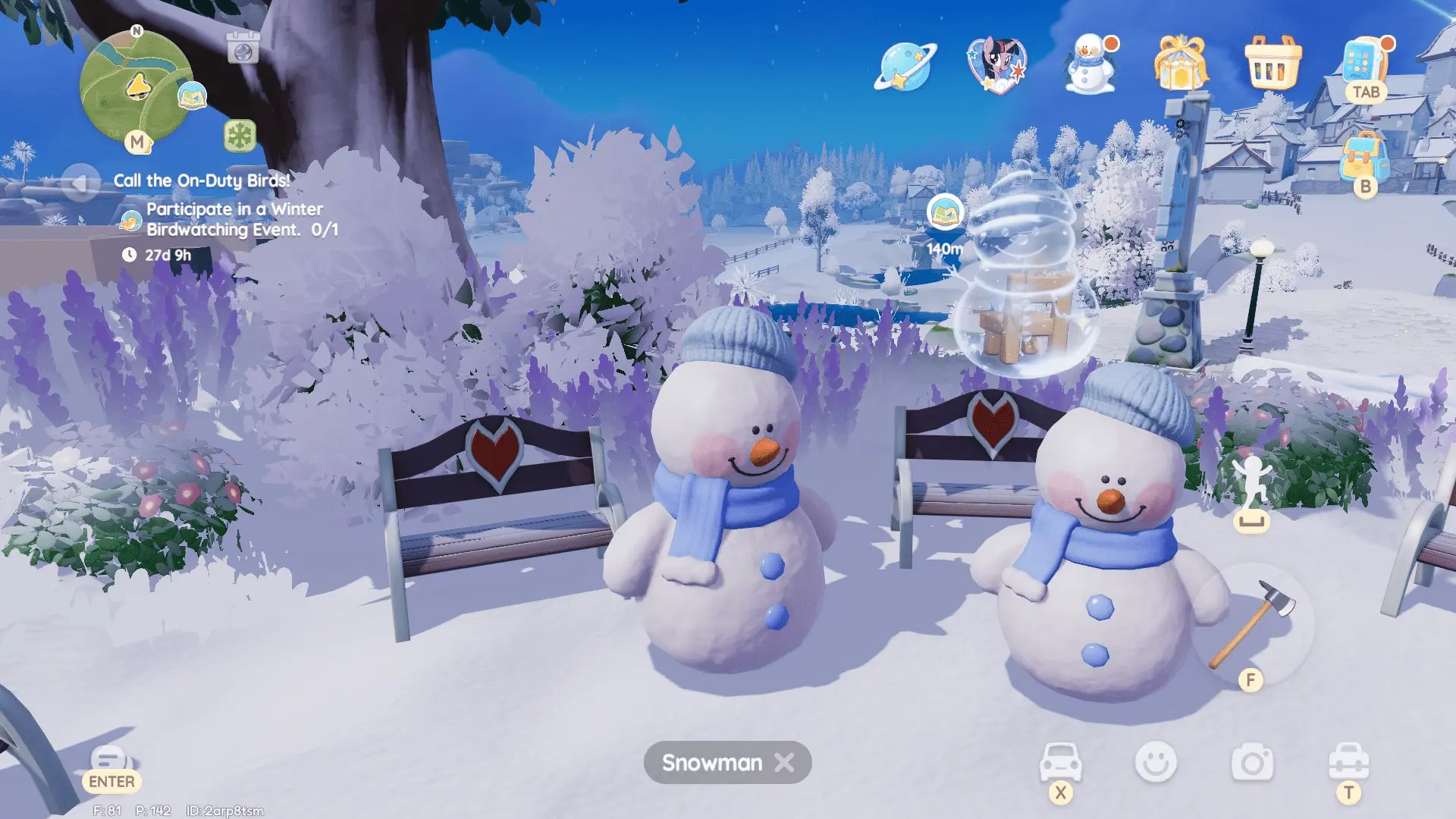 Reward - Winter Egg 15 Location - Heartopia