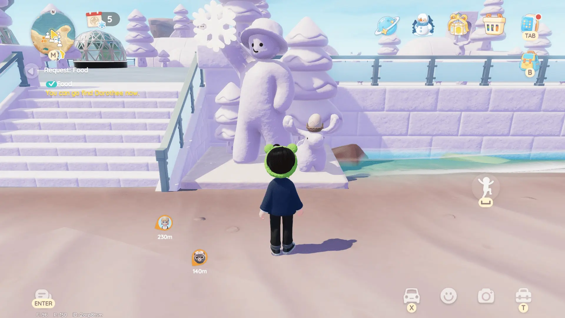 Winter Egg 3 Location - Heartopia