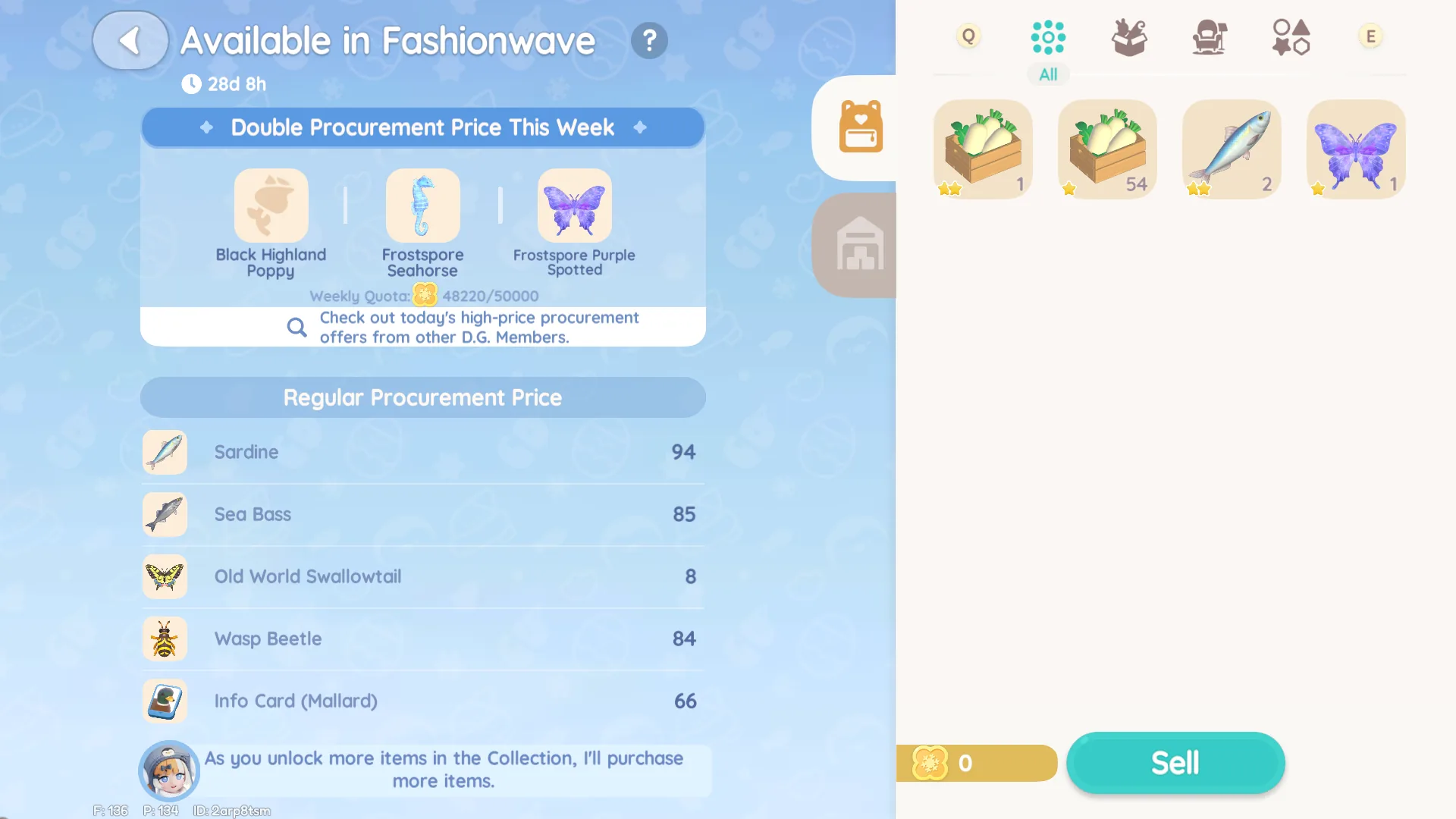 Fashionwave Menu
