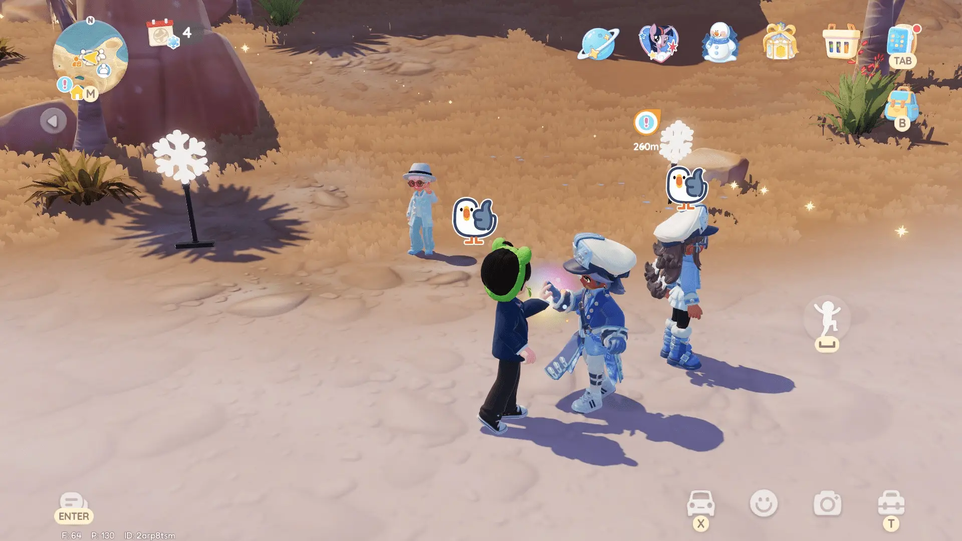 Resonate interaction step in the MLP event.