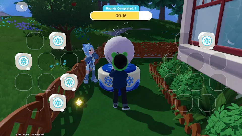 Snow Sculpting Minigame