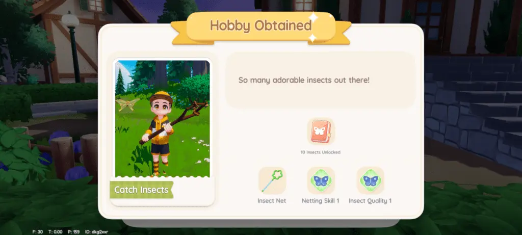 Insect collection screen
