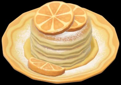 Mandarin Frosted Pancake