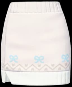 Jacquard Knitted Tight Mini Skirt 2