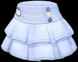 Penguin Tiered Denim Skirt