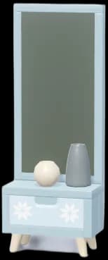 Snowflake Dressing Mirror