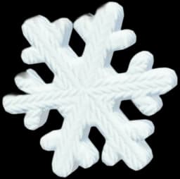 Snowflake Hair Clip 2