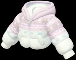 Snowflake Trim Down Jacket