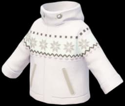 Snowflake Trim Outdoor Jacket 2