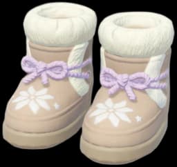 Snowflake Trim Snow Boots 2