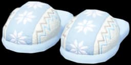 Snowlfkae Vertical Striped Slippers