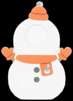 Snowman Selfie Frame Board