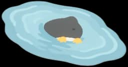 Splashing Penguin Rug