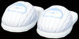 White Pernguim Slippers