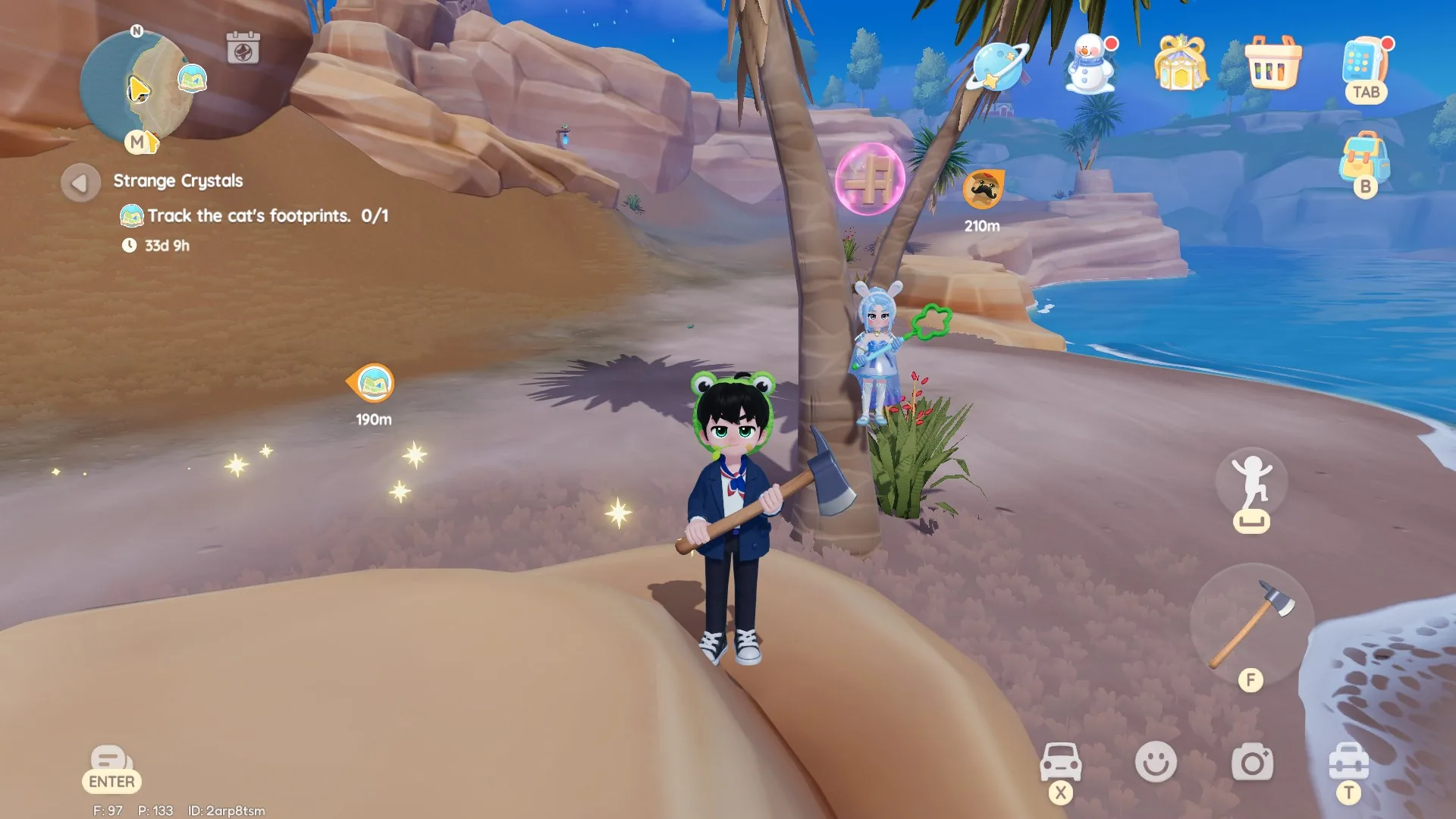Bubble do Dia 7 em Heartopia (Bubble 5) — referência visual