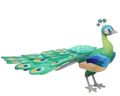 Pavo Real Verde