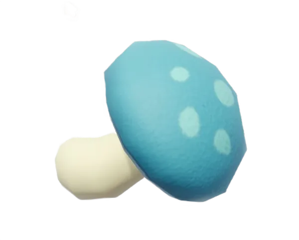 Shiitake Extraño (Azul)