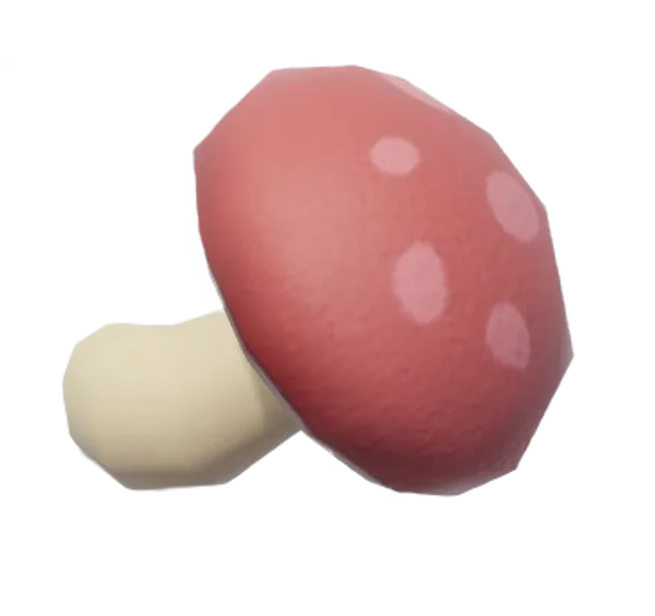 Shiitake Extraño (Rojo)