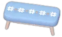 Snowflake Bed End Stool
